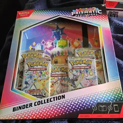 Pokemon TCG Scarlet & Violet Prismatic Evolutions Binder Collection BRAND NEW - Image 1