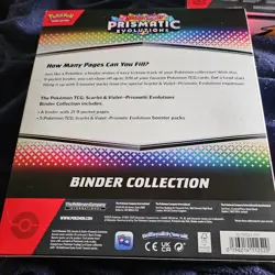 Pokemon TCG Scarlet & Violet Prismatic Evolutions Binder Collection BRAND NEW - Image 2