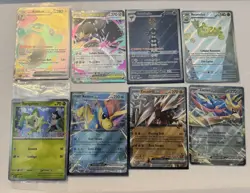 Pokemon Card Bundle Near Mint. Ripped, sleeved & some put in toploaders. - Image 4