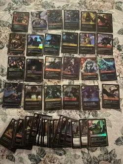 riftbound: league of legends tcg Foil Card Lot Of 48 - Image 1