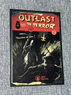 Outlast Limited Run Games Silver Trading Card #333 LRG - Image 1