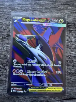 Pokemon TCG Mega Latias 163/132 Mega EVOLUTION rare NM Card Fast Shipping USA - Image 1