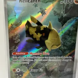 Relicanth 173/162 SV05: Temporal Forces Holo Illustration Rare NM Pokemon Card - Image 3
