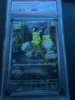 Detective Pikachu - 098/SV-P 098/SV-P Sv-P Promotional Cards Holo (Japanese) - Image 1