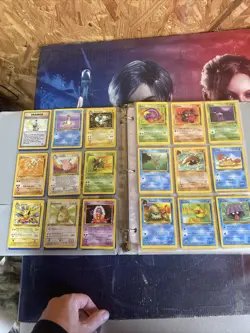 Pokemon Binder 216 Cards Base Set Fossil Team Rocket Plus Sealed Trick Or Trade - Image 5