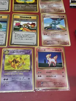 (41 Cards) Vintage Pokemon Japanese Psyduck, Vulpix, Alakazam, Electabuzz - Image 5