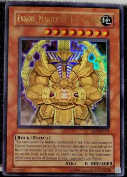 Yu-Gi-Oh 1996 Vintage 9 Card Lot --1st & Limited Editions, Exxod, Topaz Tiger+ - Image 2