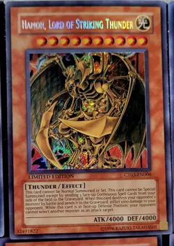 Yu-Gi-Oh 1996 Vintage 9 Card Lot --1st & Limited Editions, Exxod, Topaz Tiger+ - Image 4