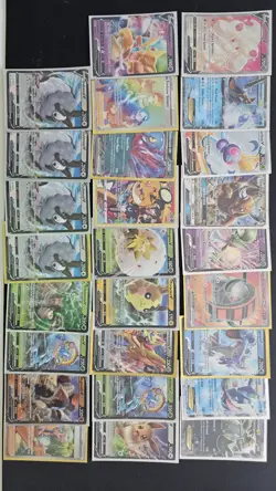 Large Lot Pokemon Cards EX V Gx Full Art Trainers Holo - Image 1