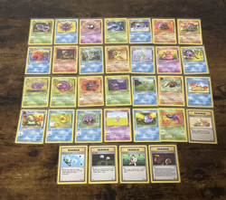 Fossil Set 31-62 - COMPLETE 32 Card Common & Uncommon Pokemon Lot WOTC NM-LP - Image 1