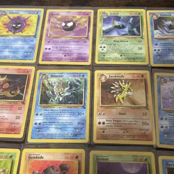 Fossil Set 31-62 - COMPLETE 32 Card Common & Uncommon Pokemon Lot WOTC NM-LP - Image 3
