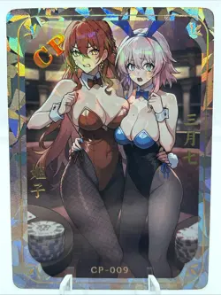 ❤Bunny Girls Goddess Story Waifu Card STUNNING GIRL CP-009 Doujin Anime Card - Image 1