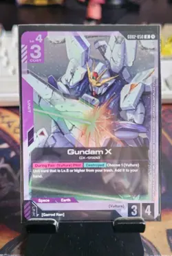 Gundam X GD02-056 R Alt Art Promo Gundam TCG Card Game - Image 1