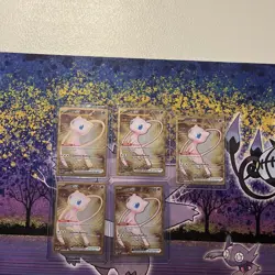 Pokemon Scarlet & Violet 151 Mew ex - (Metal Card) 205/165 Lot of 5 - Image 1