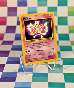 Pokemon Card: Mewtwo WB Movie Promo 03/53 Non Holo LP - Image 1
