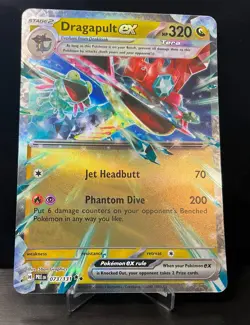 Dragapult EX JUMBO Premium box Oversized Pokemon Card Presmatic 073/131 - Image 1