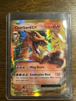 Pokemon TCG Charizard EX 12/108 XY Evolutions Ultra Rare Holo Card - Image 1