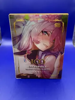 Gamersupps VCard VTuber Elemental Card Sleeves Silvervale - Image 1