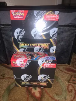Mega Evolution Enhanced Booster Display Box 36 Packs 1 Promo Card 2x - Image 1