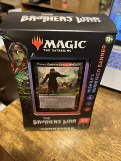 The Brothers' War Commander Deck - Mishra's Burnished Banner MTG - Image 1