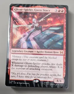Magic The Gathering Spider-Man Red Welcome Deck, Ghost-Spider, Gwen Stacy - Image 1