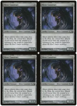 MTG Sliver Construct x4 Magic 2014 M14 Common NM Playset - Image 1