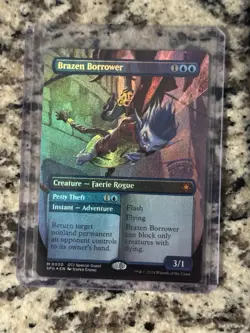 Brazen Borrower (Borderless) Special Guests Foil - NM #30 MTG SPG OTJ - Image 1
