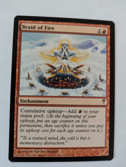 Braid of Fire Coldsnap MTG NM Free shipping with tracking - Image 1