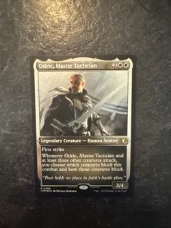 Odric, Master Tactician (Foil Etched) Commander Masters Foil - Image 1