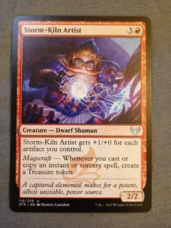 Storm-Kiln Artist Strixhaven: School of Mages Regular NM 115/275 - Image 1