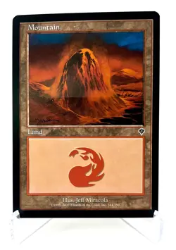 Magic The Gathering Invasion Basic Lands Lot - Mountain 344/350 x20 - Unplayed - Image 1