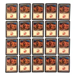 Magic The Gathering Invasion Basic Lands Lot - Mountain 344/350 x20 - Unplayed - Image 2