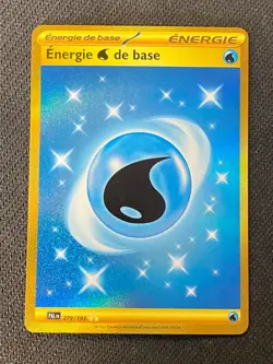 CARTE POKEMON ENERGIE EAU DE BASE 279/193 FR SECRETE EVOLUTIONS A PALDEA-NM/M - Image 1
