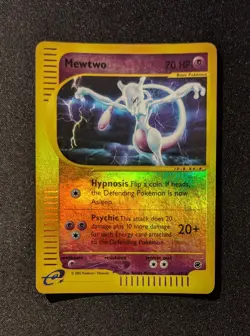 Pokemon EXPEDITION - #56/165 Mewtwo - Reverse Holo - ENG - Moderately Played - Image 2
