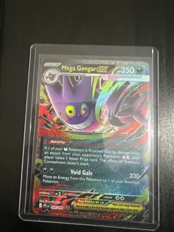 Mega Gengar EX Phantasmal Flames 056/094 Pokemon TCG Double Rare Mega Evolution - Image 1