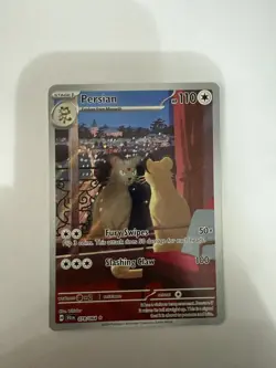 Persian 078/064 Illustration Rare Pokemon TCG Shrouded Fable - Image 1
