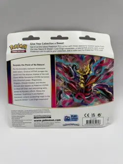 Pokemon TCG: Sword & Shield - Lost Origin 3 Pack Blister - Weavile Promo - Image 2