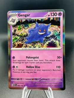 Pokemon TCG - Holo Gengar 94/165 - English 151 2023 - Image 1
