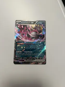 Pokemon TCG Fezandipiti EX 038/064 Shrouded Fable Double Rare Holo - Image 1