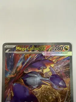 Mega Latias EX 181/132 - SIR - Mega Evolution Base Set - Pokemon TCG Pack Fresh - Image 3