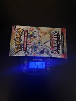 4 X HEAVY 23.10g+ Prismatic Evolutions Booster Packs / Pokemon - Image 3