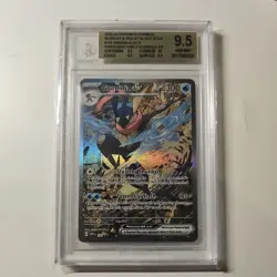 Pokemon TCG Greninja ex #132 SVP SFA Special Illustration Rare BGS 9.5 Gem Mint - Image 1