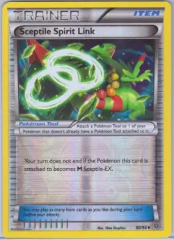 Sceptile Spirit Link - 80/98 - Reverse Holo -XY: Ancient Origins - Pokemon - Image 1