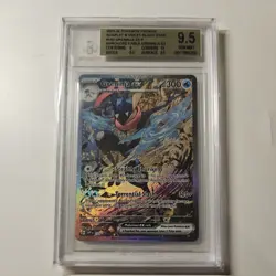 Pokemon TCG Greninja ex #132 SVP SFA Special Illustration Rare BGS 9.5 Gem Mint - Image 1