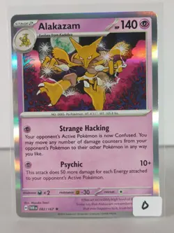 Alakazam - Twilight Masquerade - 082/167 - singles - Pokemon TCG - holo - R - Image 2
