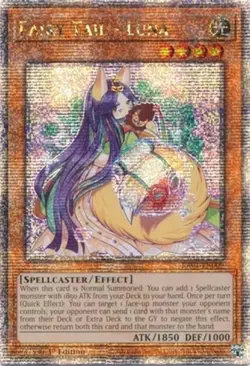 Yugioh! LP Fairy Tail - Luna - RA01-EN009 - Quarter Century Secret Rare - 1st Ed - Image 1