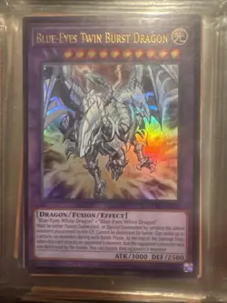 Blue-Eyes Twin Burst Dragon LCKC-EN058 Legendary Collection Unlimited Edition - Image 1