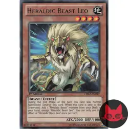 Yugioh Heraldic Beast Leo CBLZ-EN017 Rare 1st Edition NM - Image 1