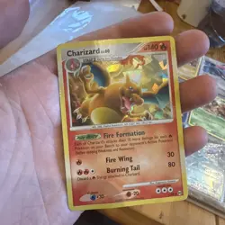 Charizard 1/99 Arceus 2009 CRACKED ICE Holo Rare Pokemon Card TCG - Image 2