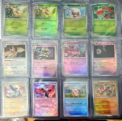 Lot of 15 Pokemon Poke Ball Cards Prismatic Evolution - Mixed Bundle Mint/ NM - Image 2